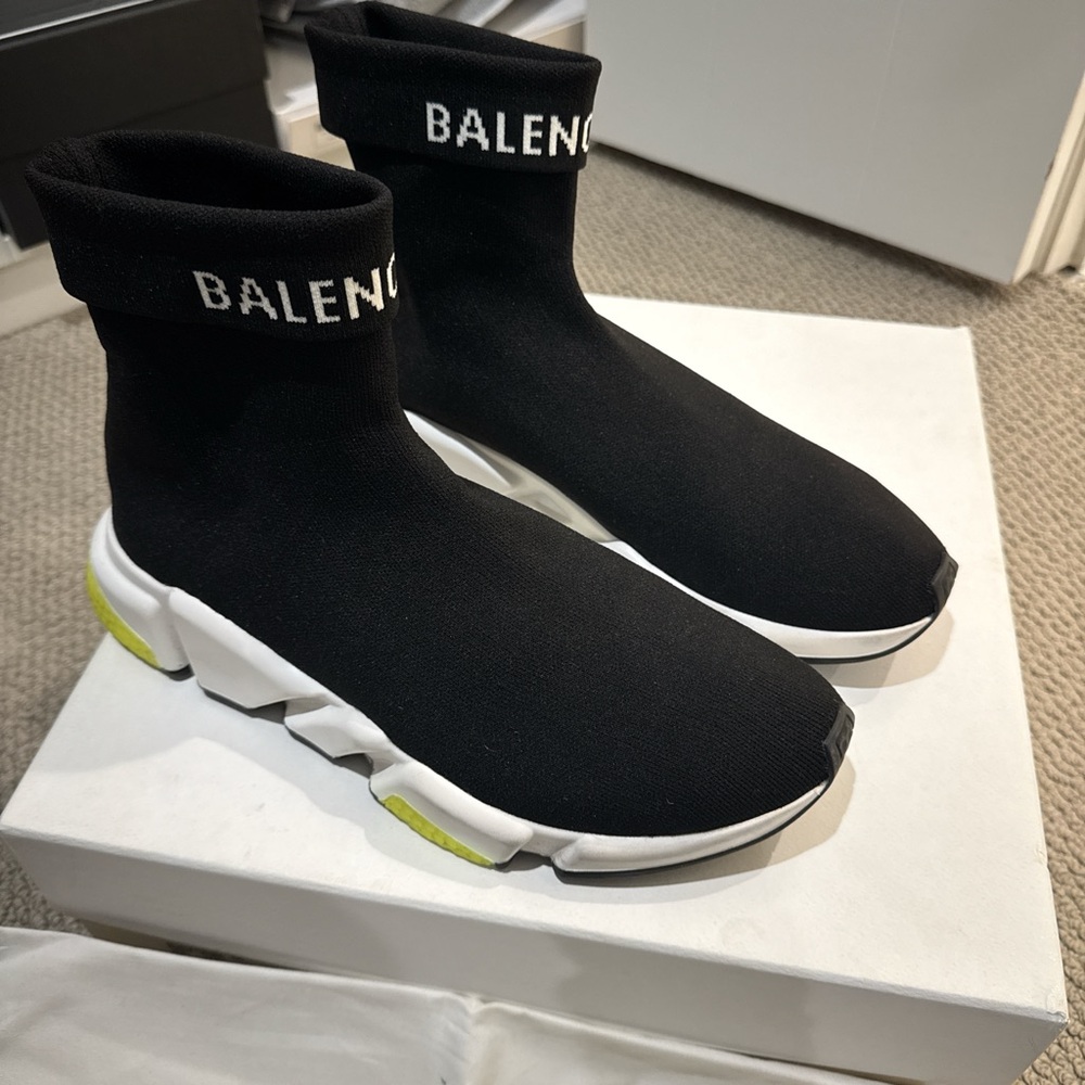 Balenciaga sneakers.